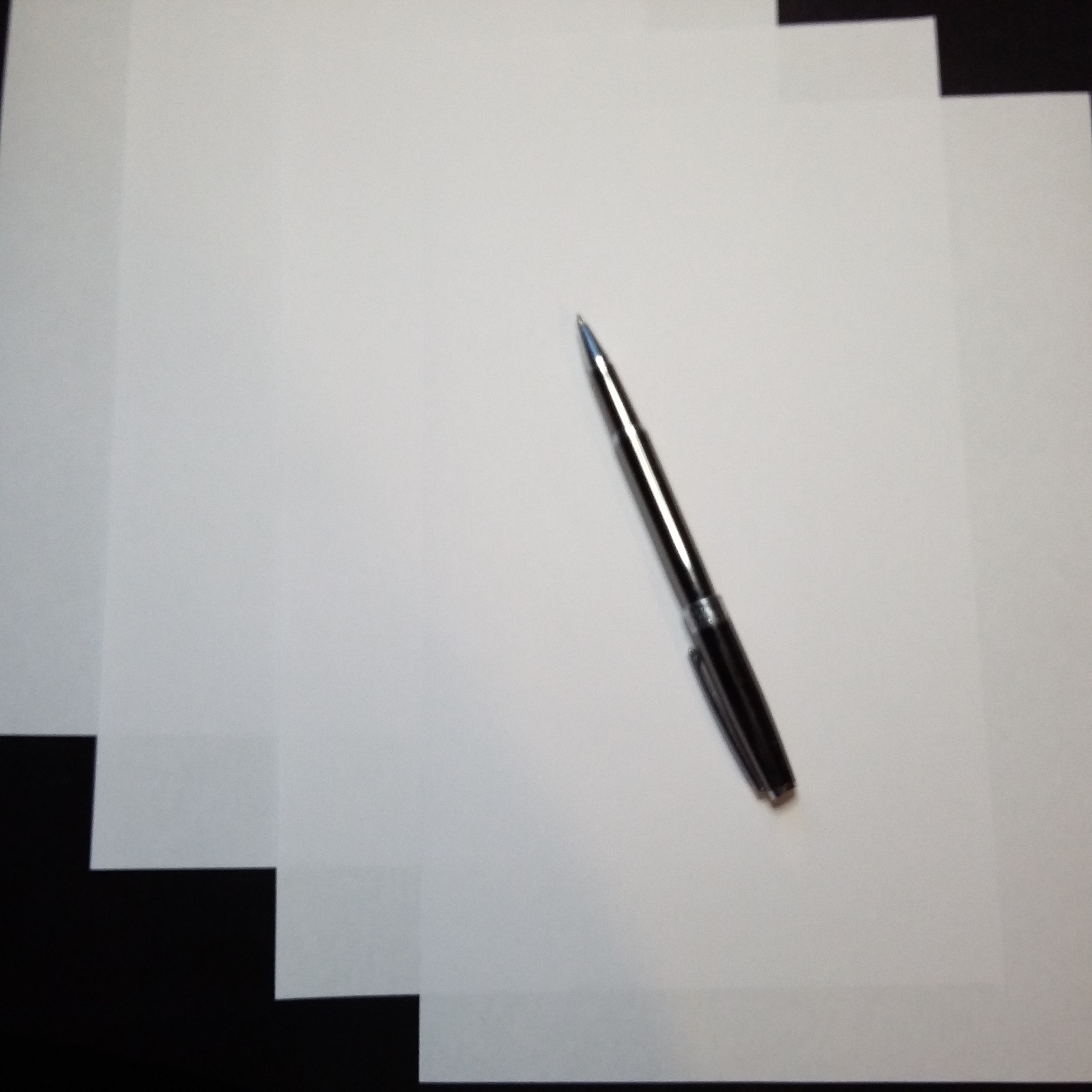 Гадание на бумаге с ручкой